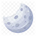 A Flat Vector Design Of Moon Icon