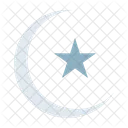 Crescent Moon Muslim Icon