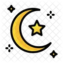 Moon Ramadan Stars Icon