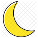 Moon Night Crescent Icon