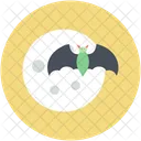 Moon Weather Bat Icon