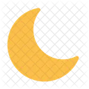 Moon Crescent Astronomy Icon