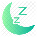 Moon Zzz Sleep Icon
