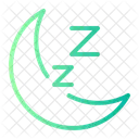 Moon Zzz Sleep Icon