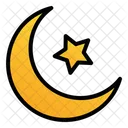 Moon And Star  Icon