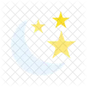 - moon and stars  Icon