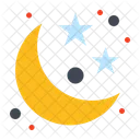 Moon And Stars Icon