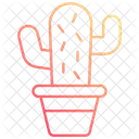 Moon Cactus Pot Green Nature Icon