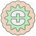 Moon Cake Lineal Color Icon Icon