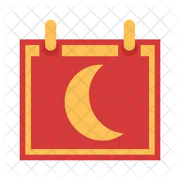 Moon calendar  Icon