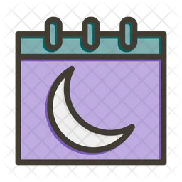 Moon calendar  Icon