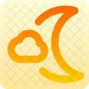 Moon Cloud Icon