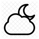 Moon Cloud Lunar Mist Night Veil Icon