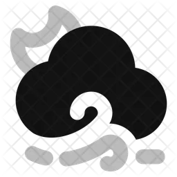 Moon-cloud-fast-wind  Icon