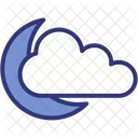 Moon cloud  Symbol