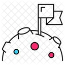 Universe Crater Cosmos Icon