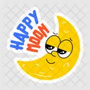 Moon Emoji  Icon