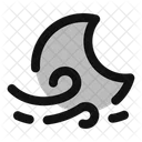 Moon Fast Wind Icon