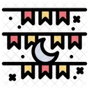 Moon Flag  Icon