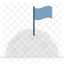 Flag Moon Planet Icon