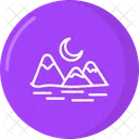 Moon Weather Forecast Icon