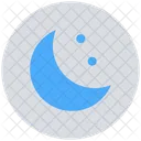 Weather Moon Stars Icon