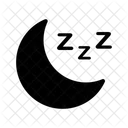 Moon Night Sleeping Icon
