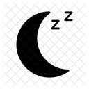 Moon Night Sleeping Icon