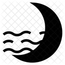 Moon Night Sleep Icon