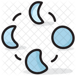 Download Free Moon Phases Icon Of Doodle Style Available In Svg Png Eps Ai Icon Fonts