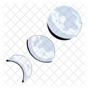 Crescent Phases Moon Phases Lunar Phases Icon