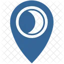 Moon Place Location Icon