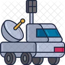 Space Rover Moon Icon