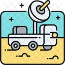 Moon Rover Rover Space Vehicle Icon