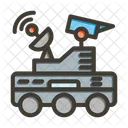 Space Rover Moon Icon