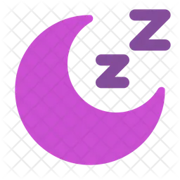 Moon sleep  Icon