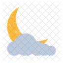Moon Night Sky Icon