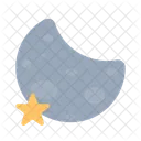 Moon Night Sky Icon