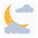 Moon Night Sky Icon