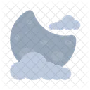 Moon Night Sky Icon