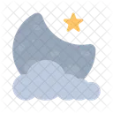 Moon Night Sky Icon