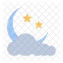 Moon Night Sky Icon
