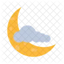 Moon Night Sky Icon