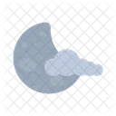 Moon Night Sky Icon