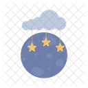 Moon Night Sky Icon