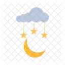 Moon Night Sky Icon