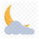 Moon Night Sky Icon