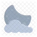 Moon Night Sky Icon