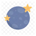 Moon Night Sky Icon