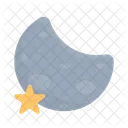Moon Night Sky Icon